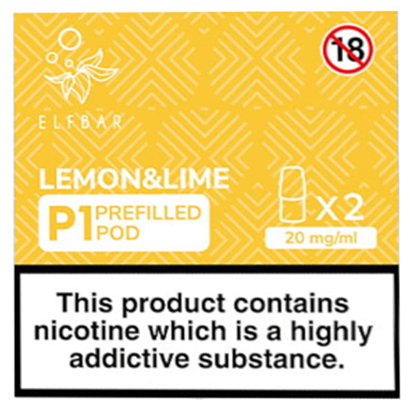 Elf Mate P1 Pre-filled Pod - Lemon Lime