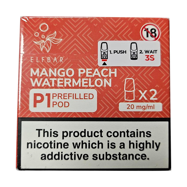 Elf Mate P1 Pre-filled Pod - Mango Peach Watermelon