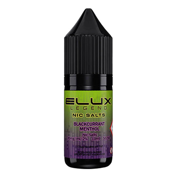 ELUX Nic Salts - Blackcurrant Menthol