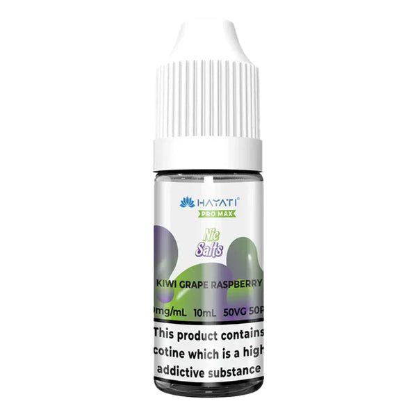 Hayati Nic Salts - Kiwi Grape Raspberry
