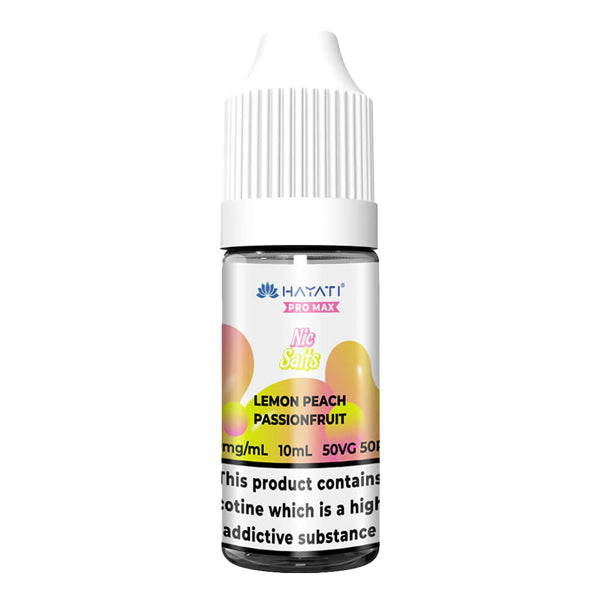 Hayati Nic Salts - Lemon Peach Passionfruit
