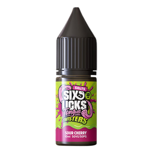 Six Licks Nic Salts - Sour Cherry