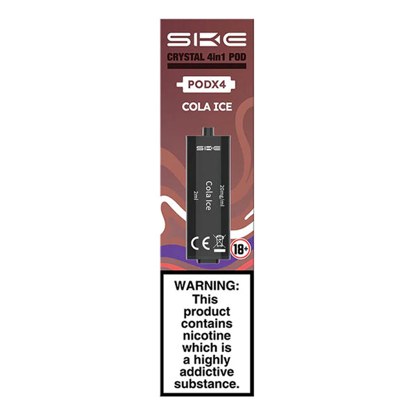 SKE Crystal 4in1 Prefilled Pods - Cola Ice