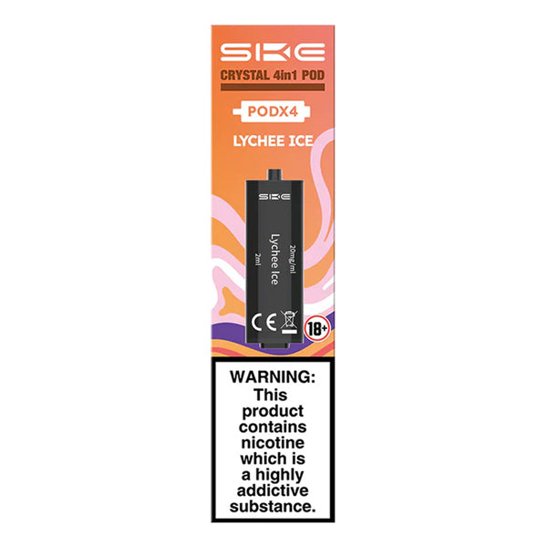 SKE Crystal 4in1 Prefilled Pods - Lychee Ice