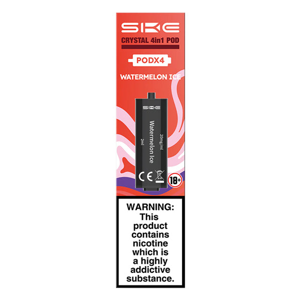 SKE Crystal 4in1 Prefilled Pods - Watermelon Ice