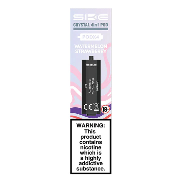 SKE Crystal 4in1 Prefilled Pods - Watermelon Strawberry
