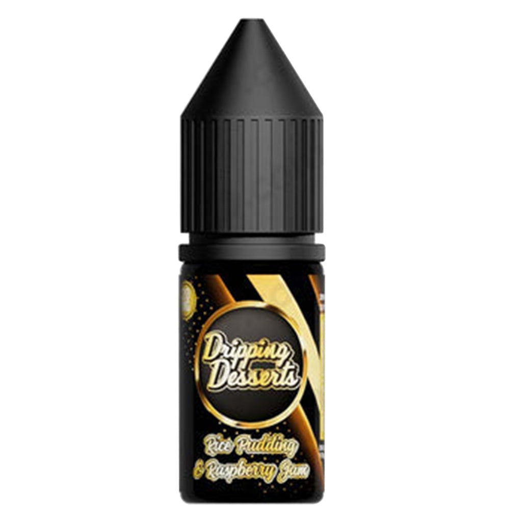 Dripping Desserts Nic Salts - Rice Pudding Raspberry Jam E Liquid-Fogfathers