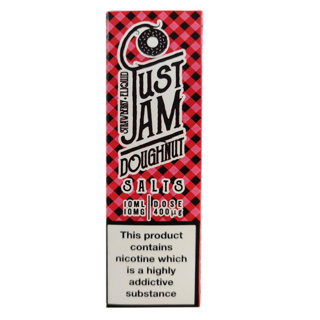 Just Jam Nic Salts - Strawberry Doughnut E Liquid-Fogfathers