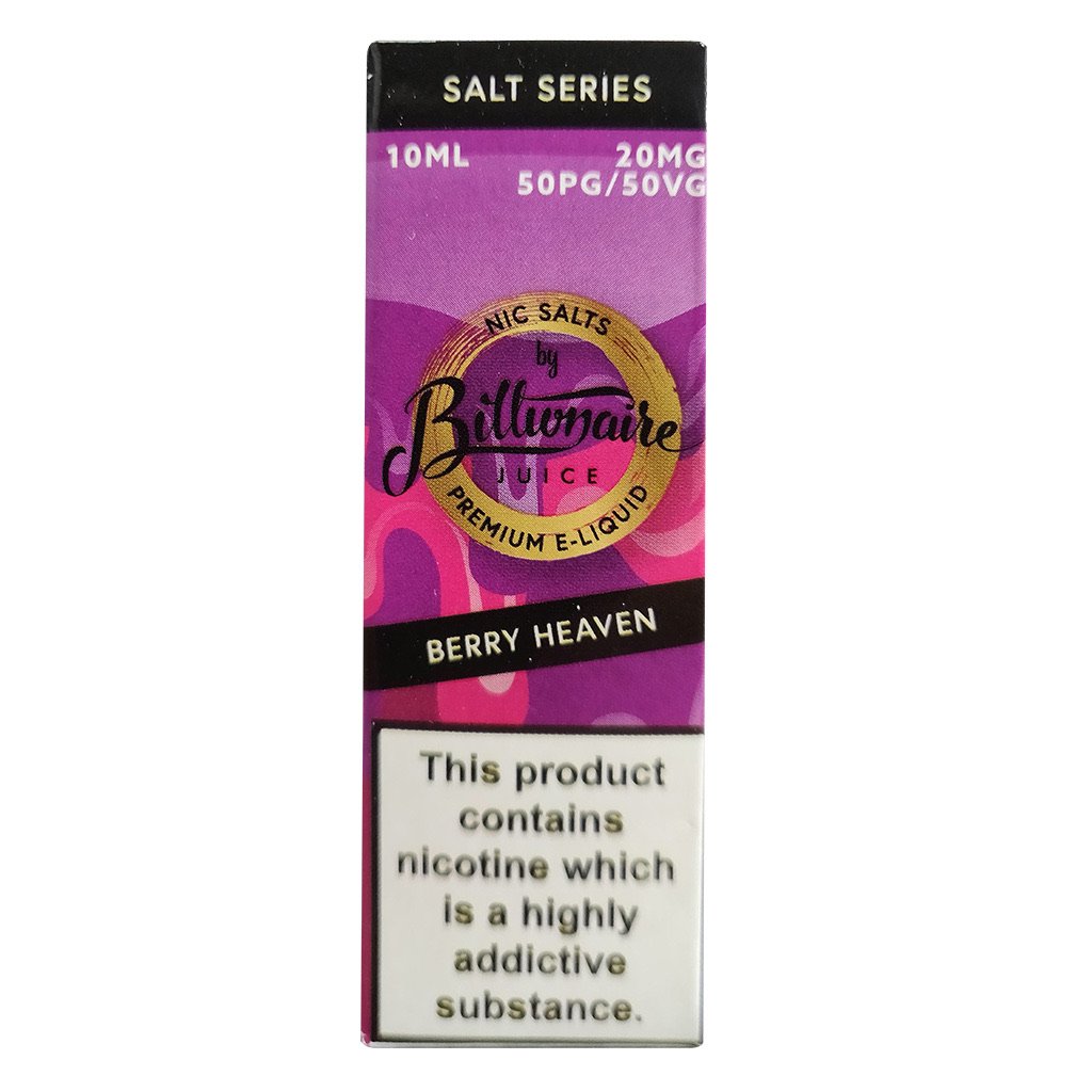 Billionaire Juice Nic Salts - Berry Heaven E Liquid-Fogfathers