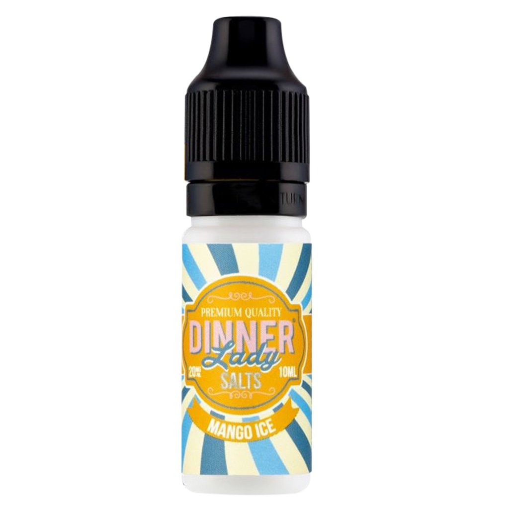 Dinner Lady Nic Salts - Mango Ice E Liquid-Fogfathers