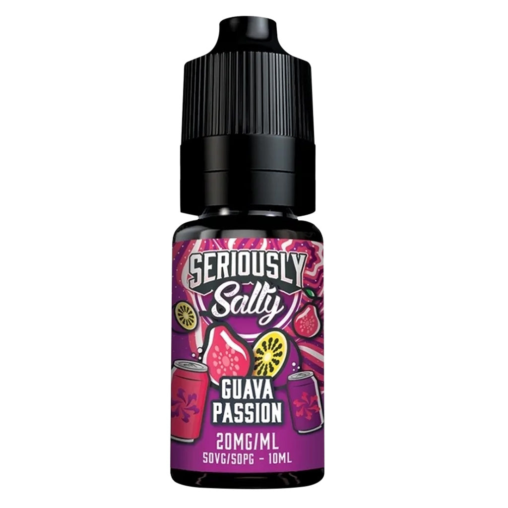 Seriously Soda Nic Salts - Guava Passion E Liquid-Fogfathers