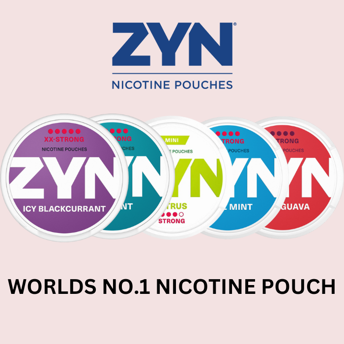 Zyn nicotine pouches, world number 1.