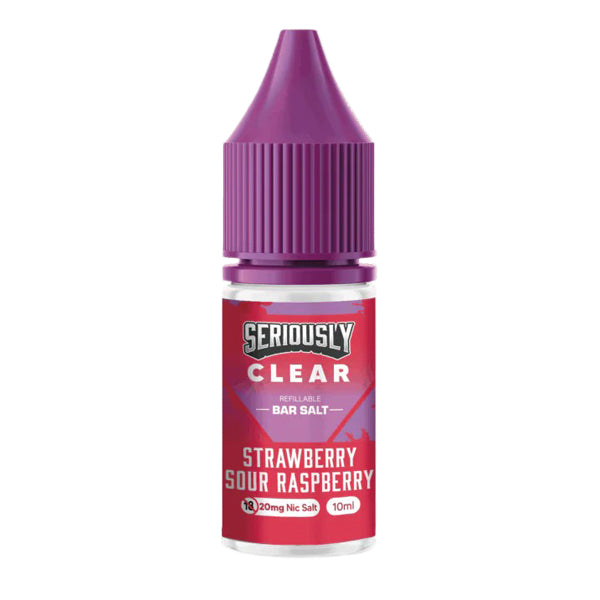 Seriously Clear Nic Salt- Strawberry Sour Raspberry
