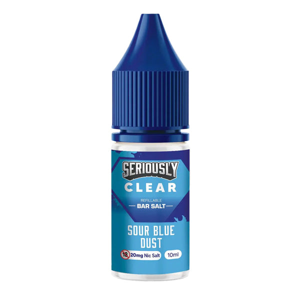Seriously Clear Nic Salt- Sour Blue Dust