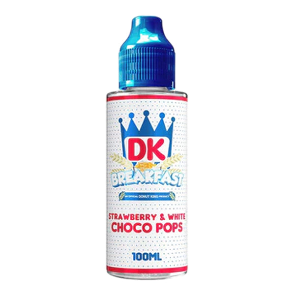 Donut King - Strawberry White Choco Pops | 100ML Shortfill From 7 Donut King - Strawberry White Choco Pops | 100ML Shortfill From 7