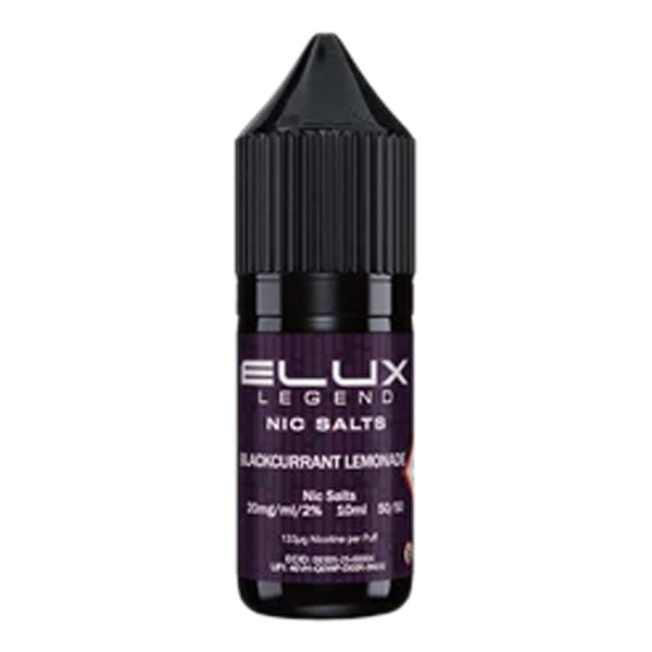 ELUX Nic Salts - Blackcurrant Lemonade
