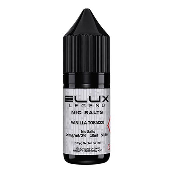 ELUX Nic Salts - Vanilla Tobacco