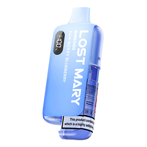 Lost Mary BM6000 Disposable Vape Kit - Acai Berry Blueberry