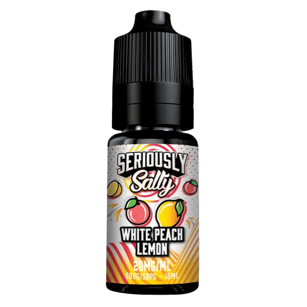 Seriously Fusionz Salts - White Peach Lemon | Nic Salt From 3.33 Seriously Fusionz Salts - White Peach Lemon | Nic Salt From 3.33