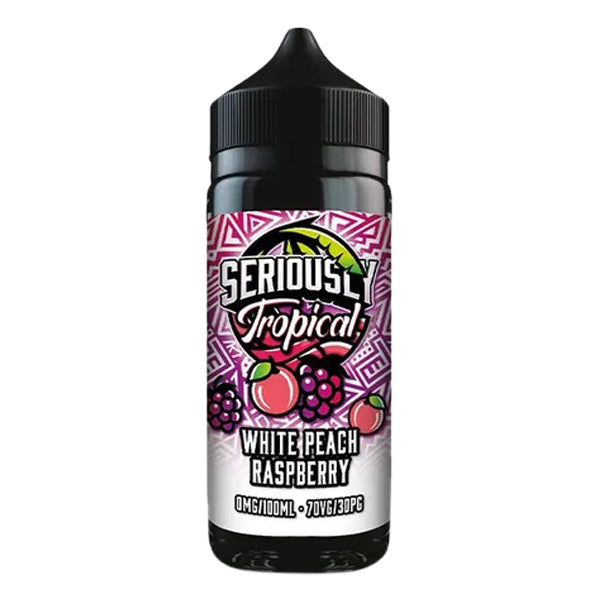 Seriously Tropical - White Peach Raspberry