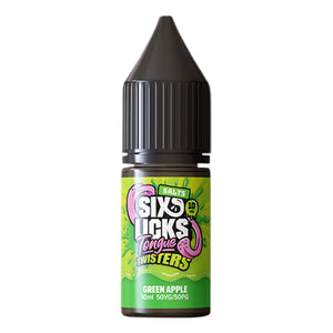 Six Licks Nic Salts - Green Apple