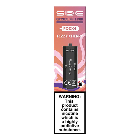 SKE Crystal 4in1 Prefilled Pods - Fizzy Cherry