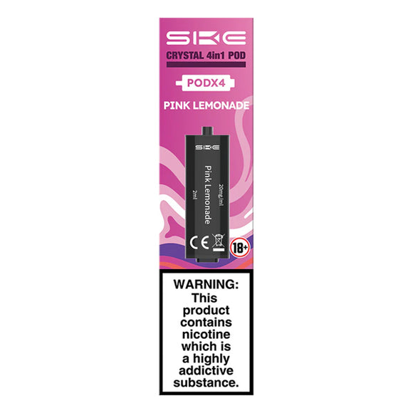 SKE Crystal 4in1 Prefilled Pods - Pink Lemonade