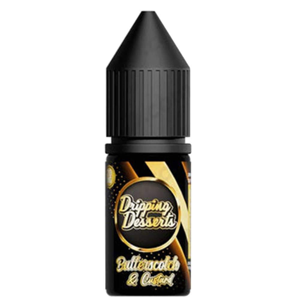 Dripping Desserts Nic Salts - Butterscotch Custard E Liquid-Fogfathers