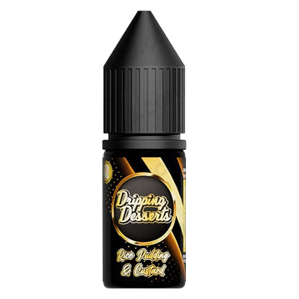 Dripping Desserts Nic Salts - Rice Pudding Custard E Liquid-Fogfathers