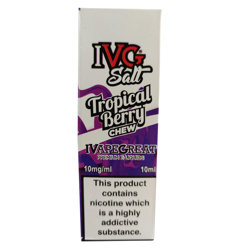 I VG Nic Salts - Tropical Berry Chew E Liquid-Fogfathers