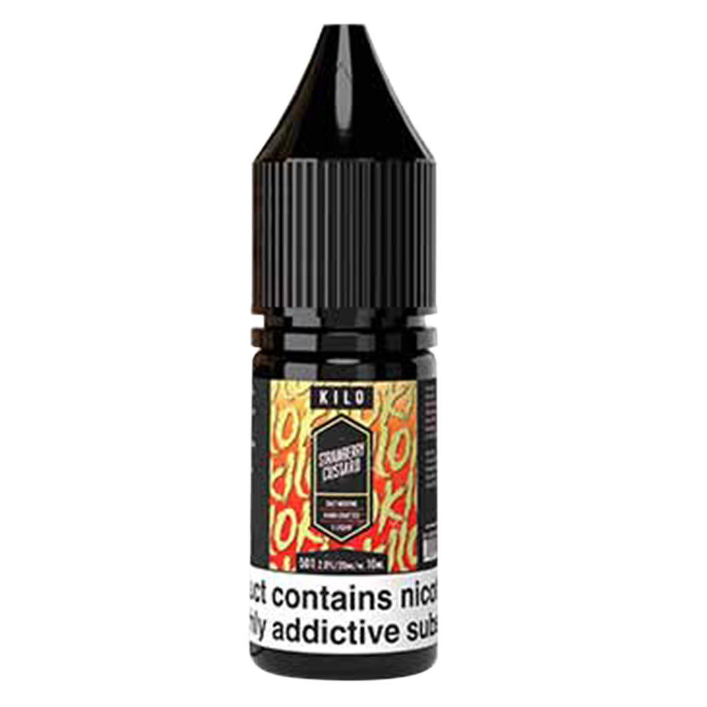 Kilo Nic Salts - Strawberry Custard E Liquid-Fogfathers