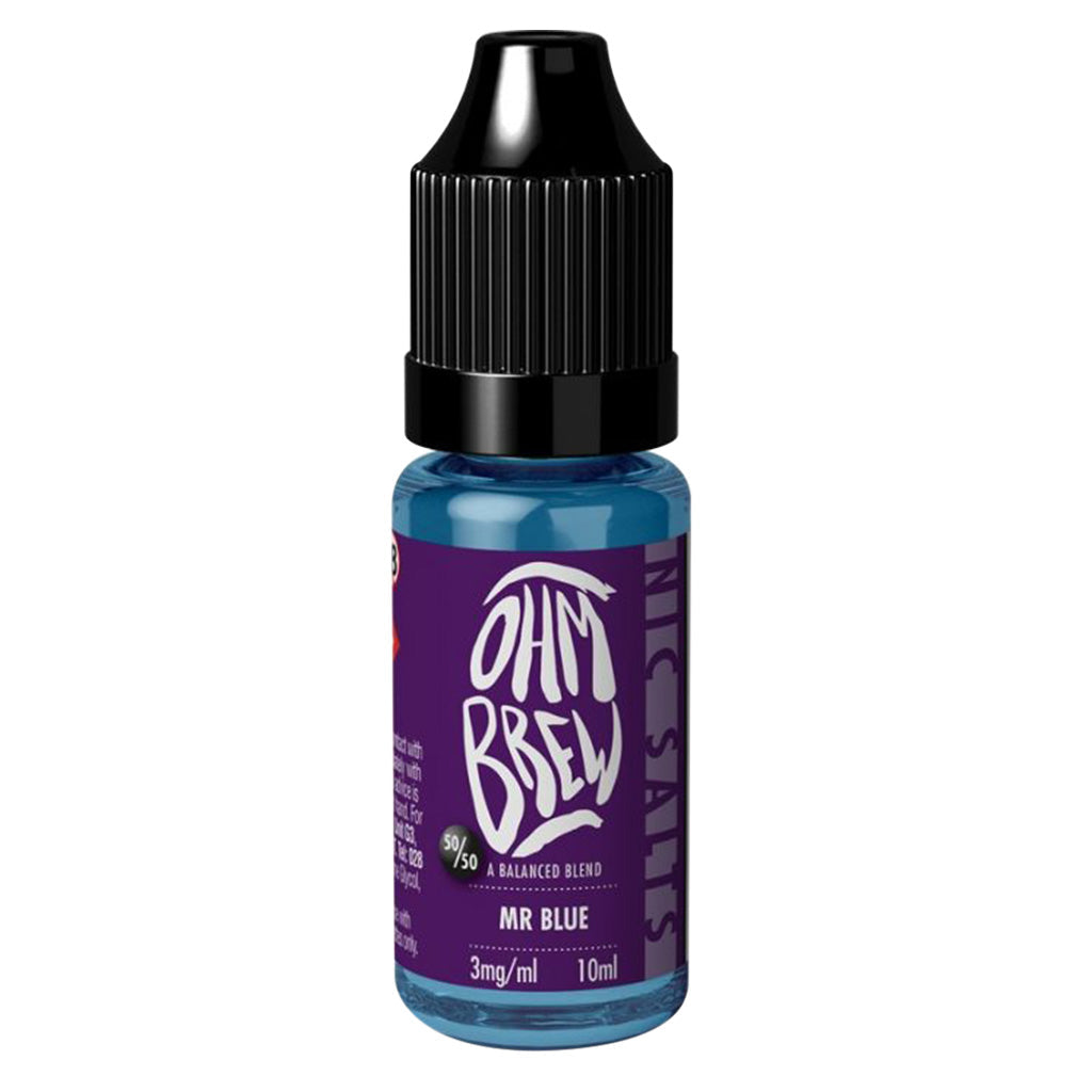 Ohm Brew - Mr Blue E Liquid-Fogfathers