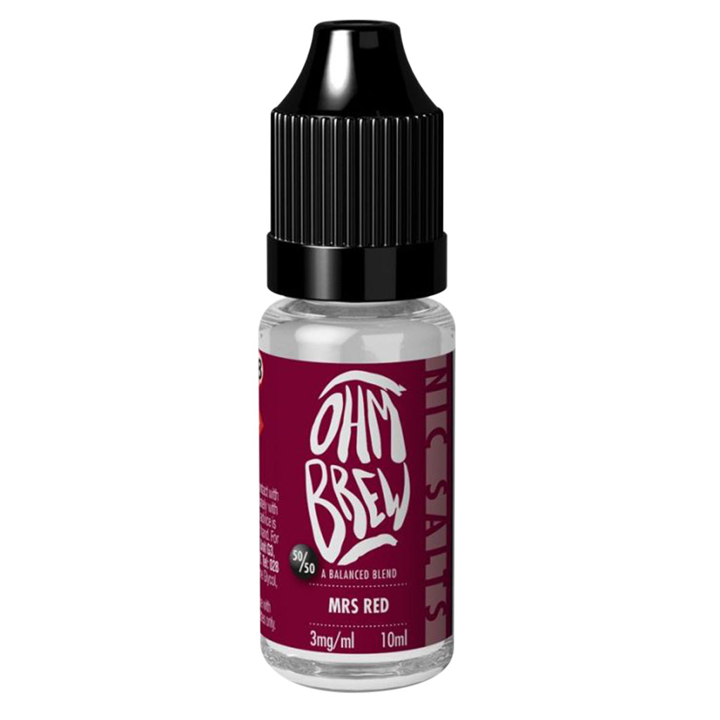 Ohm Brew - Mrs Red E Liquid-Fogfathers