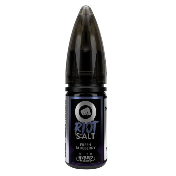 Riot Squad Hybrid Nic Salts - Fresh Blueberry E Liquid-Fogfathers