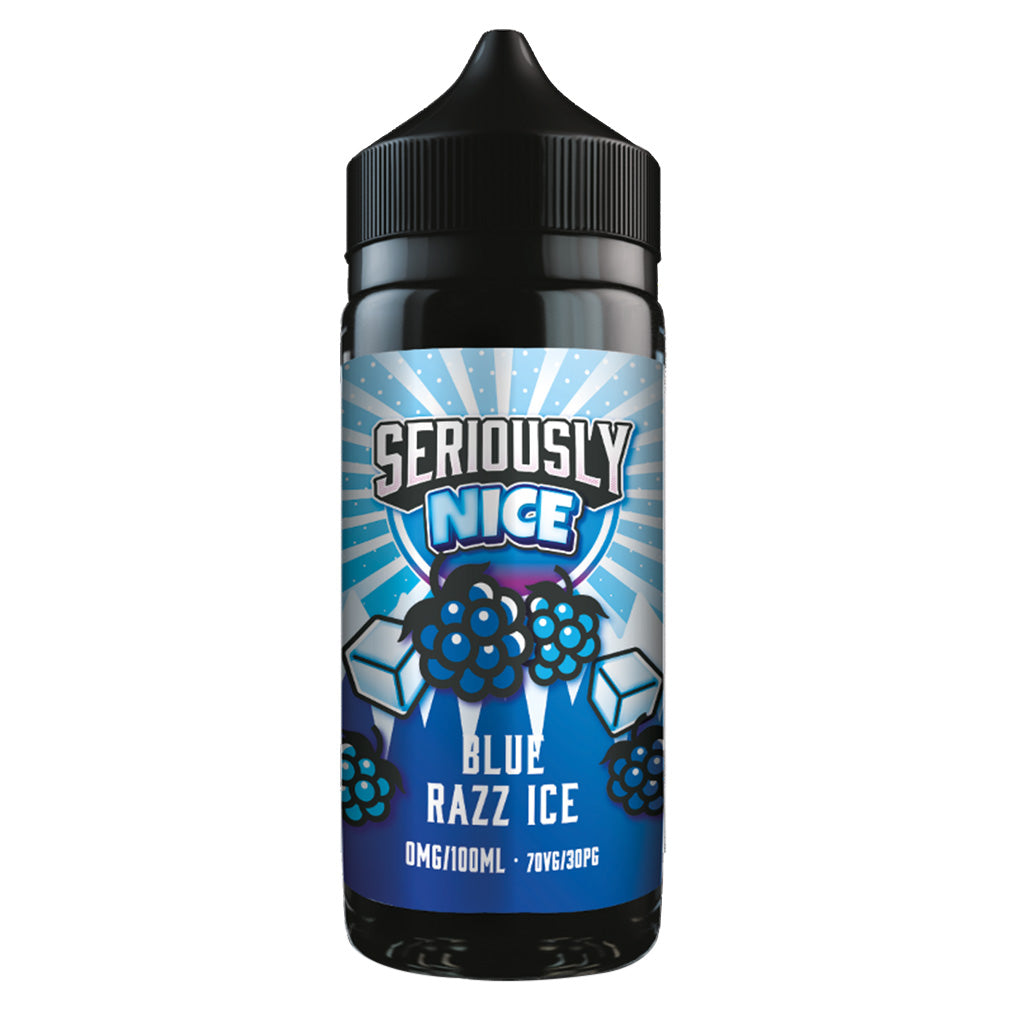 Seriously Nice - Blue Razz Ice E Liquid-Fogfathers