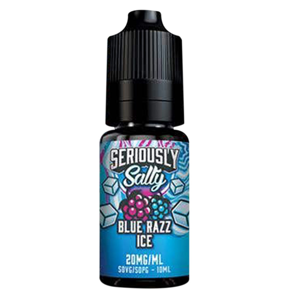 Seriously Salts - Blue Razz Ice E Liquid-Fogfathers