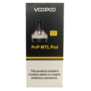 Voopoo PnP 2ML MTL Replacement Pod Twin Pack-Fogfathers