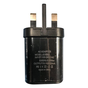 A/C Adaptor USB 3-Pin UK Plug-Fogfathers
