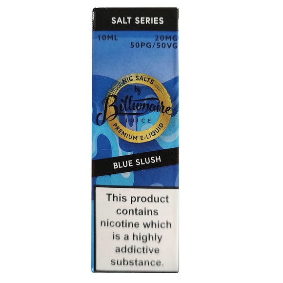 Billionaire Juice Nic Salts - Blue Slush E Liquid-Fogfathers