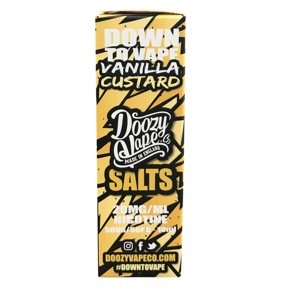 Doozy Salts - Vanilla Custard E Liquid-Fogfathers