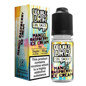 Double Drip - Mango Raspberry Ice Cream E Liquid-Fogfathers