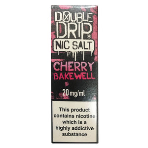 Double Drip Nic Salt - Cherry Bakewell E Liquid-Fogfathers