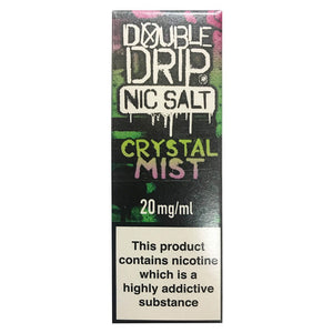 Double Drip Nic Salt - Crystal Mist E Liquid-Fogfathers