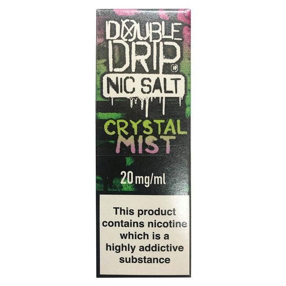 Double Drip Nic Salt - Crystal Mist E Liquid-Fogfathers