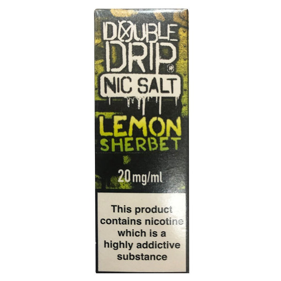 Double Drip Nic Salt - Lemon Sherbet E Liquid-Fogfathers