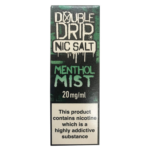 Double Drip Nic Salt - Menthol Mist E Liquid-Fogfathers