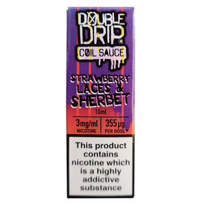 Double Drip - Strawberry Laces & Sherbet E Liquid-Fogfathers
