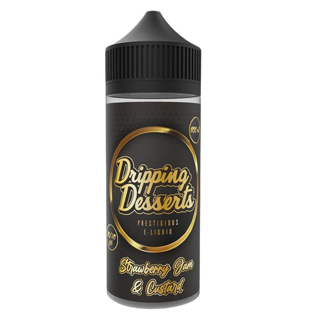 Dripping Desserts - Strawberry Jam & Custard E Liquid-Fogfathers