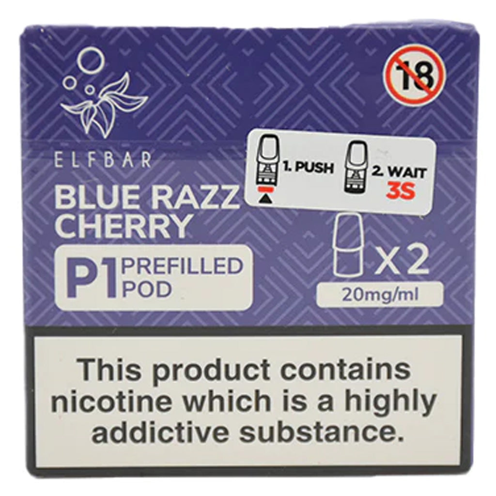 Elf Mate P1 Pre-filled Pod - Blue Razz Cherry