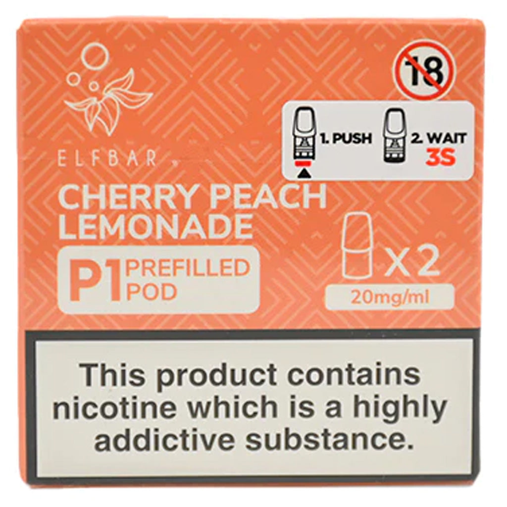 Elf Mate P1 Pre-filled Pod - Cherry Peach Lemonade